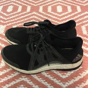 Lightly Used Black Adidas UltraboostX